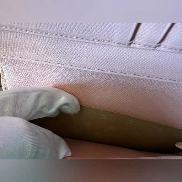 Chanel Coco Button Long Wallet Pink Gold Hardware - Picture 11 of 16